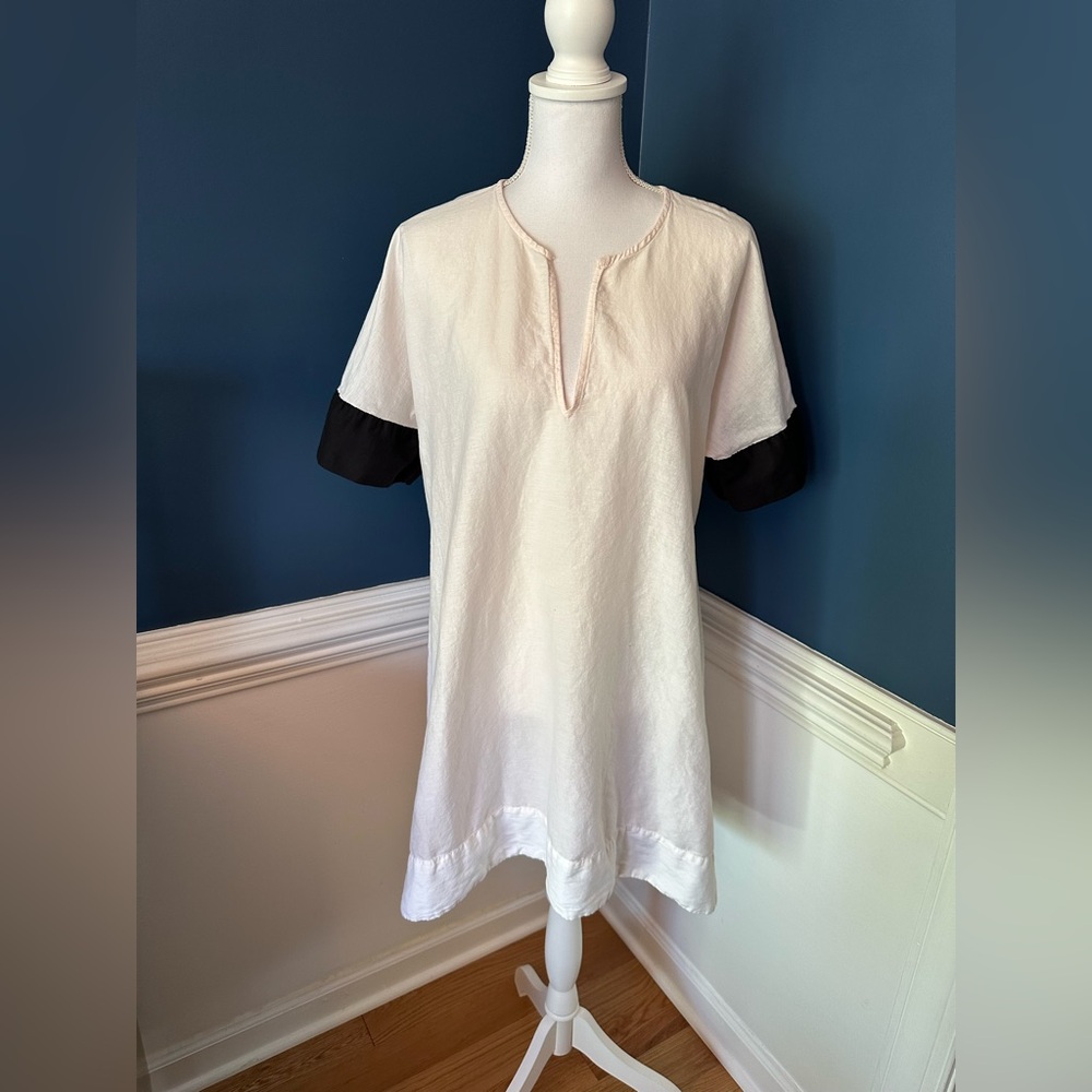 Kate Spade New York “Dive Right In” Silk Blend Cover Up Tunic Dress XS